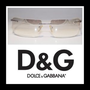 dolce and gabbana unisex sunglasses clear